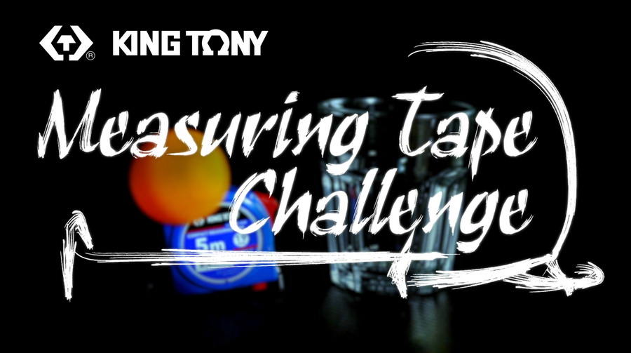 KING TONY Measuring Tape x Ping Pong Ball Challenge